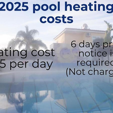 Sunset Villa Private Complex Heated Pool Ayia Napa Exterior foto
