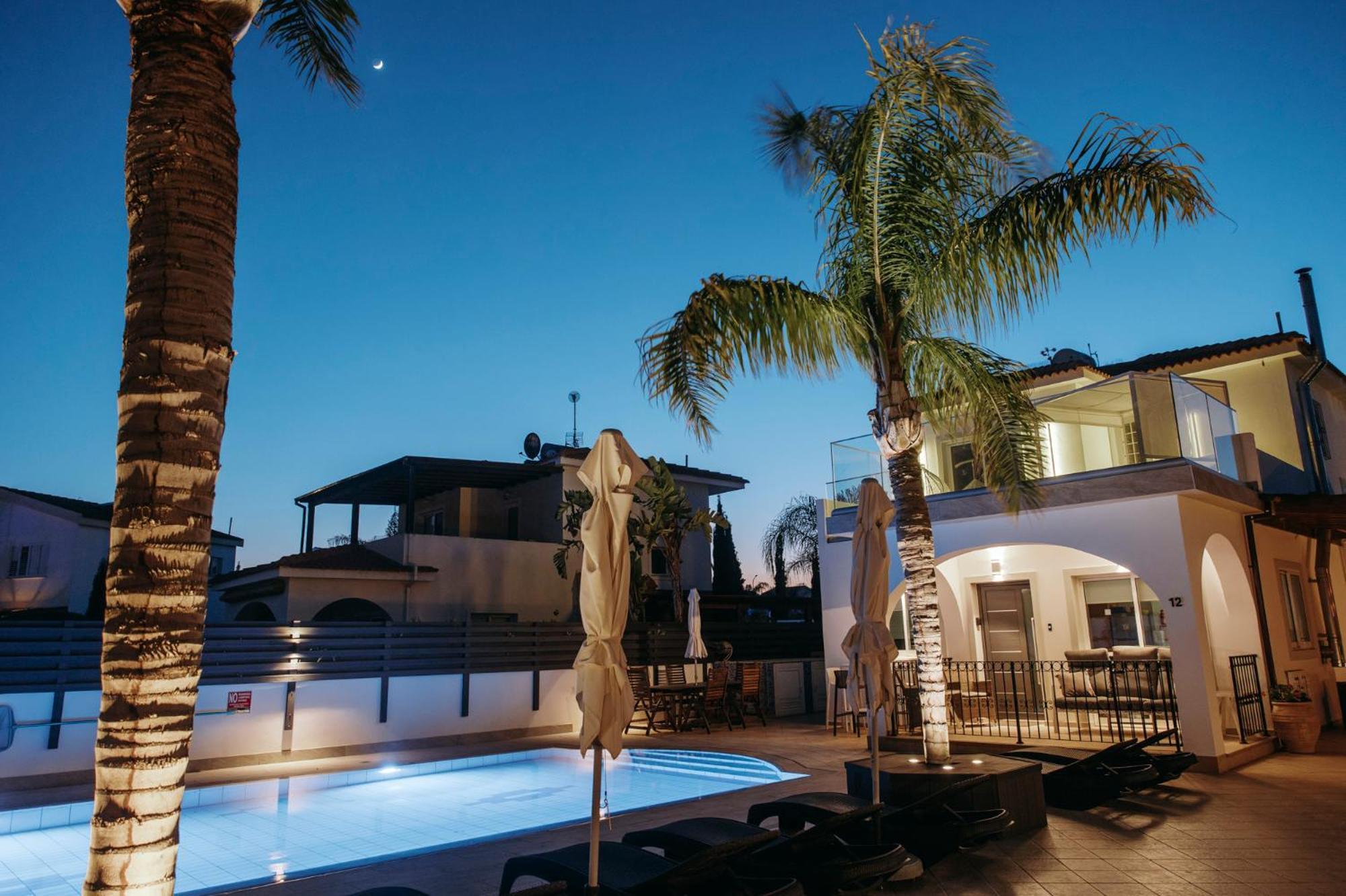 Sunset Villa Private Complex Heated Pool Ayia Napa Exterior foto