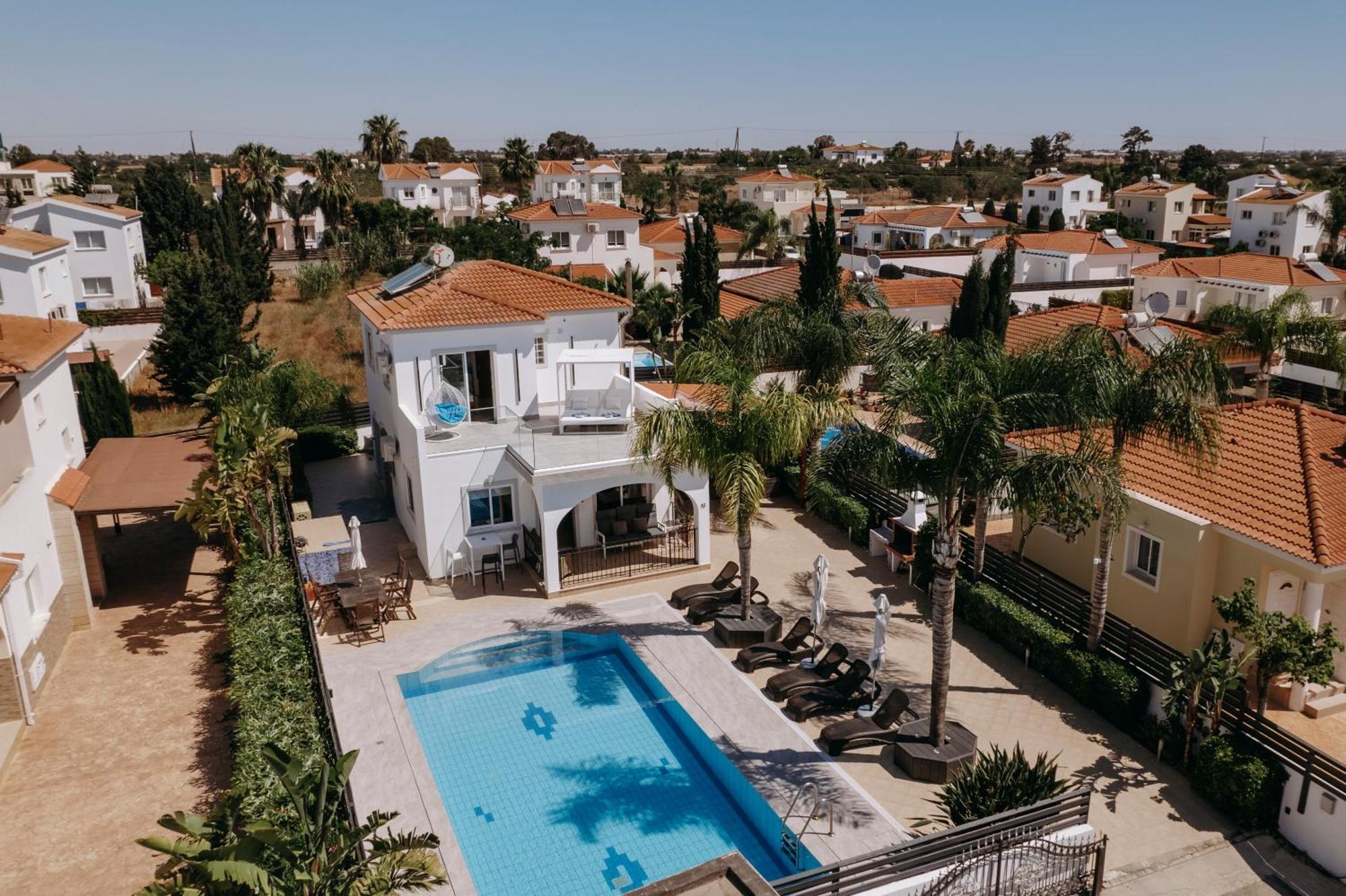 Sunset Villa Private Complex Heated Pool Ayia Napa Exterior foto